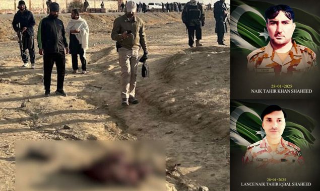 بلوچستان میں چیک پوسٹ پر حملہ ناکام؛ 2 سپاہی شہید، 5 دہشت گرد جہنم واصل