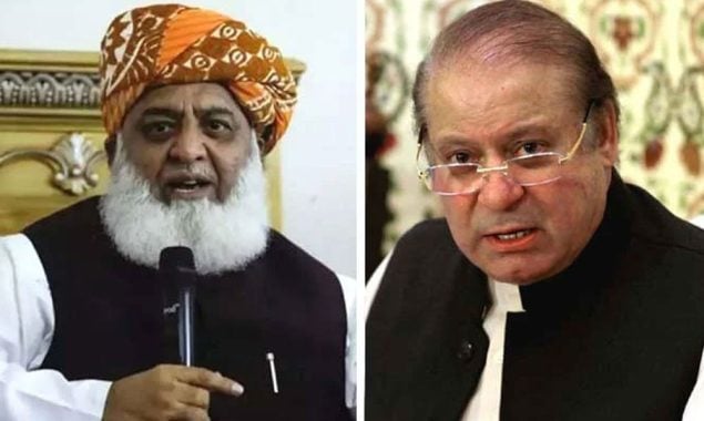 مولانا فضل الرحمان کا شہباز شریف کے بعد نواز شریف سے رابطہ