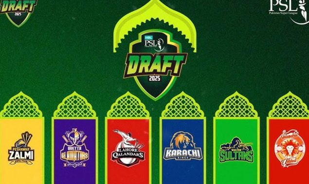 پی ایس ایل 10 کی ڈرافٹنگ کے لیے کھلاڑیوں کا انتخاب جاری