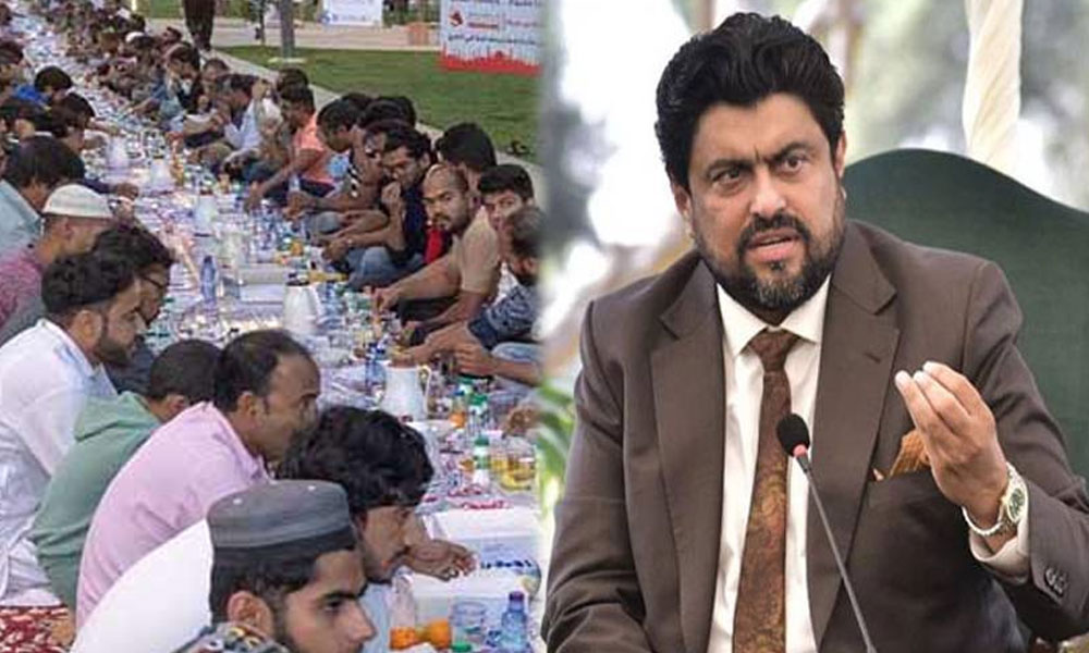 گورنر سندھ کا رمضان المبارک میں بڑا دسترخوان لگانے کا اعلان