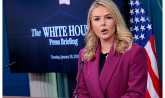 صدر ٹرمپ کا غزہ میں امریکی فوج بھیجنےکا ارادہ نہیں، ترجمان وائٹ ہاؤس