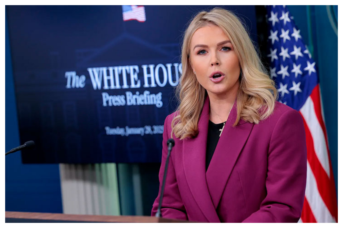 صدر ٹرمپ کا غزہ میں امریکی فوج بھیجنےکا ارادہ نہیں، ترجمان وائٹ ہاؤس