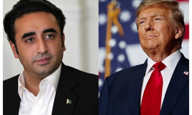 بلاول بھٹو کا جنگ بندی میں سہولت کاری پر ٹرمپ سے اظہار تشکر
