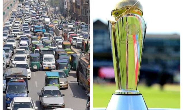 کراچی میں چیمپئنز ٹرافی میچز کے موقع پر ٹریفک پلان جاری