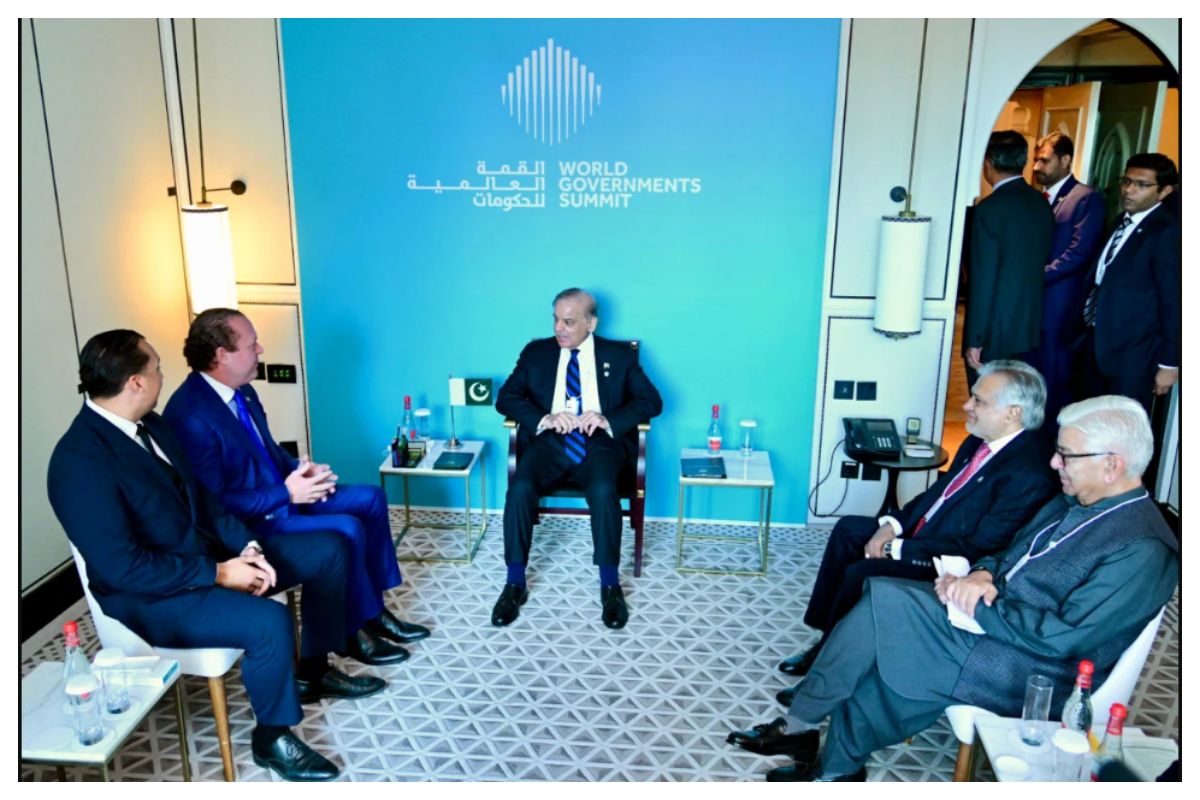 وزیرِاعظم سے معروف امریکی کاروباری شخصیت و سرمایہ کار جینٹری بیچ کی دبئی میں ملاقات