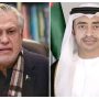 وزیرخارجہ اسحاق ڈارکی اماراتی ہم منصب سےملاقات، دوطرفہ تعاون بڑھانے پر تبادلہ خیال
