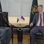 وفاقی وزیرداخلہ سے روس کے سفیر البرٹ پی خوریف کی ملاقات، باہمی دلچسپی کے امور پر تبادلہ خیال