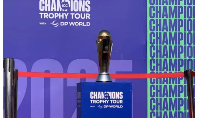 آئی سی سی چیمپینز ٹرافی کا پاکستان میں سفر جاری