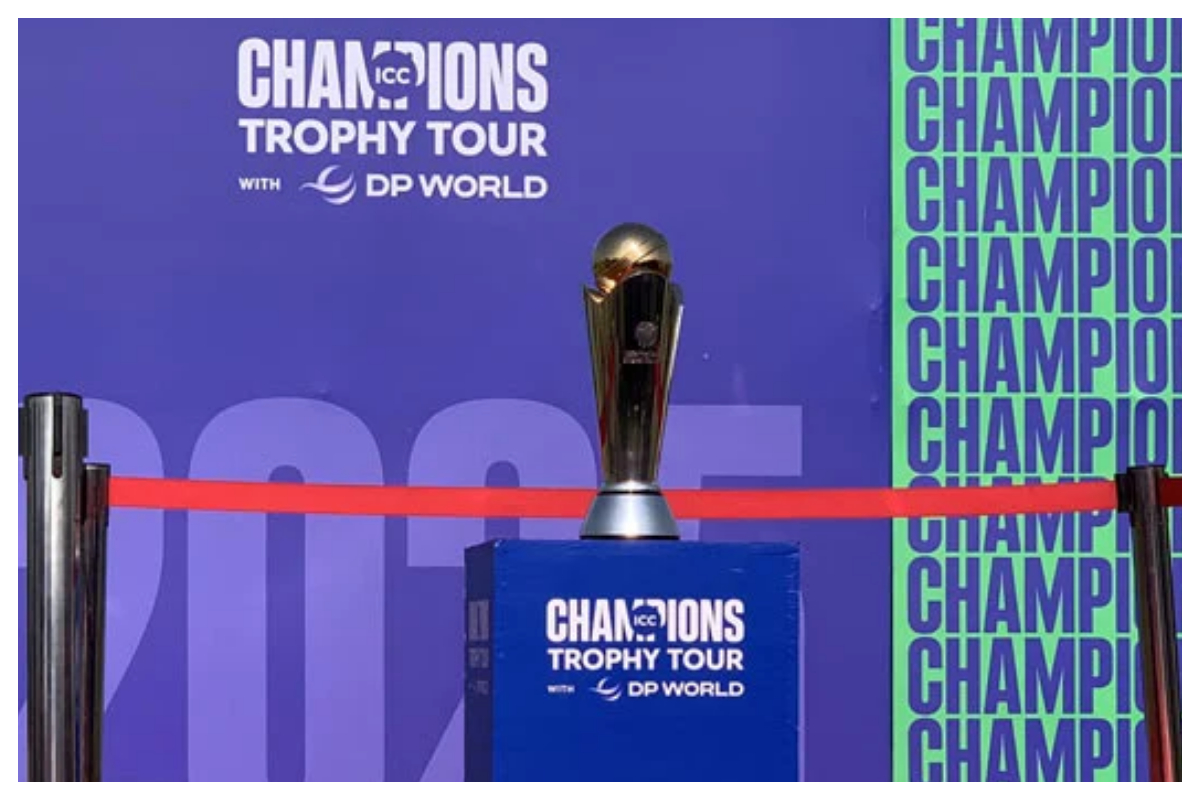 آئی سی سی چیمپینز ٹرافی کا پاکستان میں سفر جاری