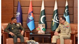 جنرل ساحر شمشاد مرزا سے مالدیپ کے ہم منصب کی ملاقات؛ دوطرفہ دفاعی تعلقات کو مزید مضبوط کرنے پر اتفاق
