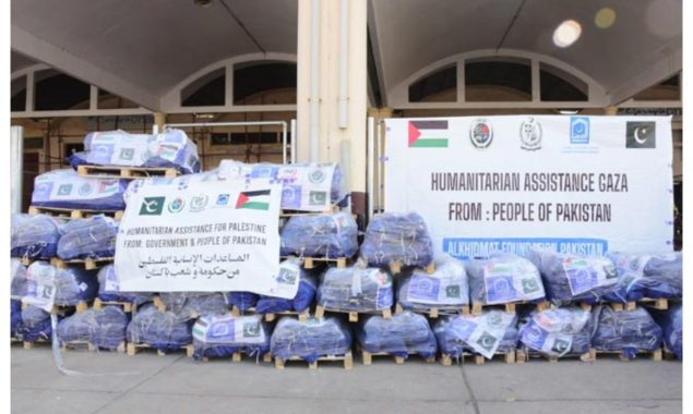 لبنان، غزہ اور شام کے متاثرین کیلئے 23 ویں امدادی کھیپ روانہ