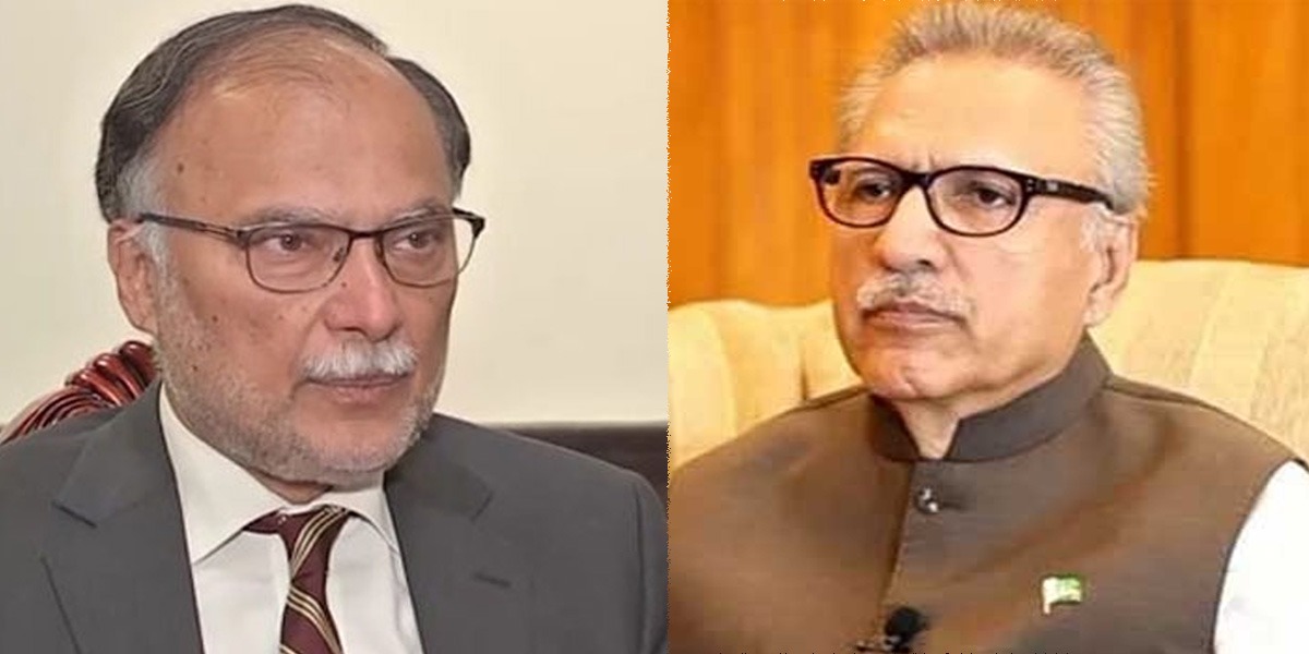 احسن اقبال نے عارف علوی پر سنگین الزامات عائد کردیے