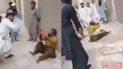 مٹیاری میں بااثر افراد کا نوجوان پر بے رحمانہ تشدد، ویڈیو وائرل