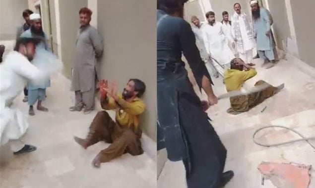 مٹیاری میں بااثر افراد کا نوجوان پر بے رحمانہ تشدد، ویڈیو وائرل