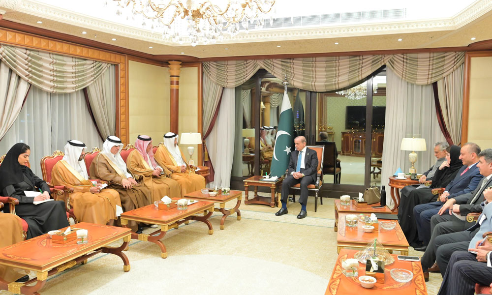 وزیراعظم سے سعودی وزیر سرمایہ کاری کی ملاقات، اقتصادی تعاون پر تبادلہ خیال