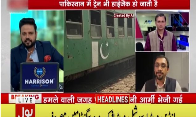 جعفر ایکسپریس پر حملہ؛ بھارتی میڈیا سفید جھوٹ اور بے بنیاد پروپیگنڈا پھیلانے میں مصروف