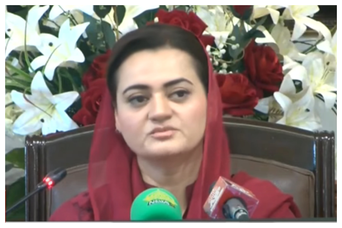 قومی سلامتی کی پارلیمانی کمیٹی کےاجلاس کے اعلامیے پر صرف ایک جماعت کےدستخط نہیں، مریم اورنگزیب