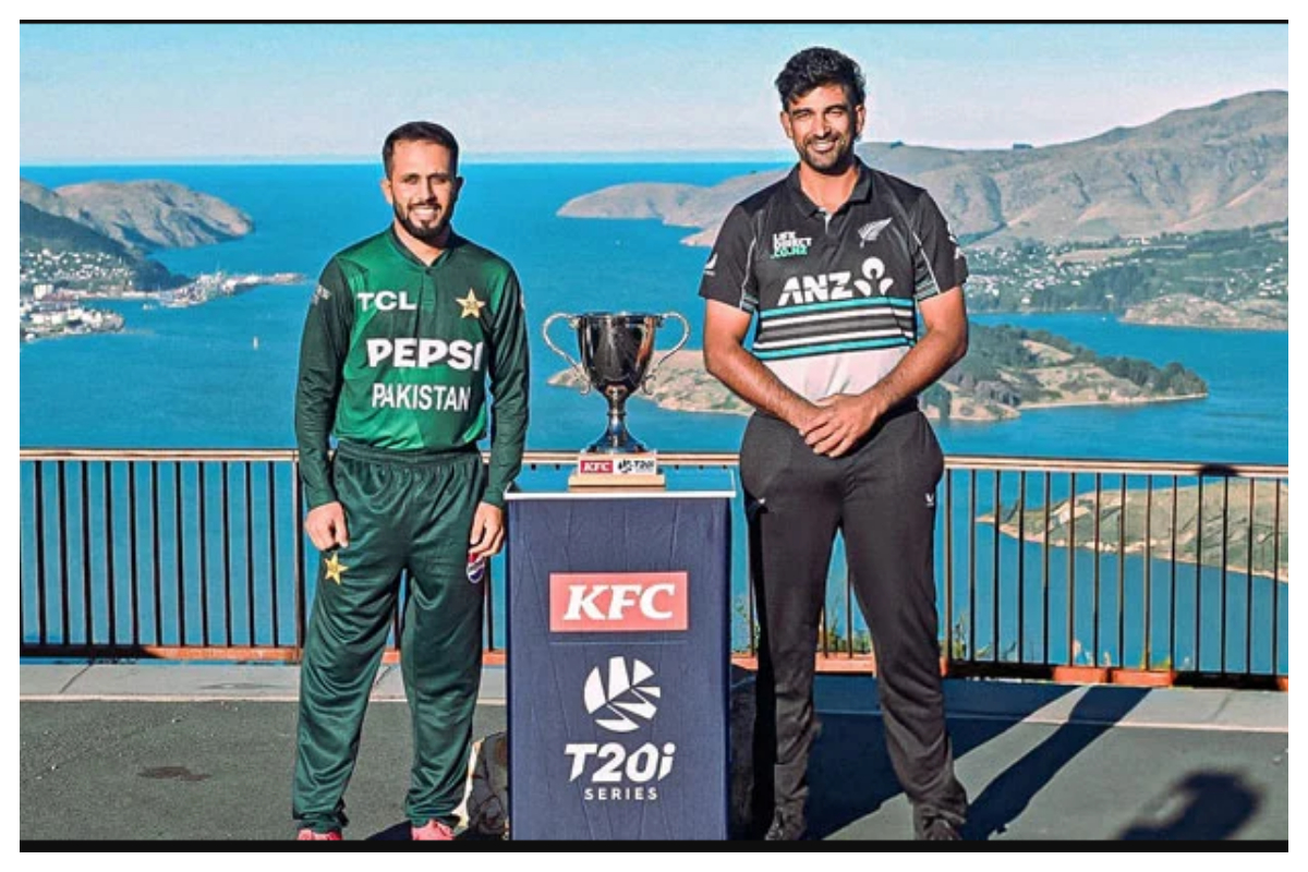 پاکستان، نیوزی لینڈ ٹی ٹونٹی سیریز کل سے شروع