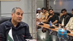 محسن نقوی سے ڈومیسٹک کرکٹ میں بہترین کارکردگی دکھانے والے کھلاڑیوں کی ملاقات
