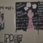 بھارت میں ’آزاد کشمیر‘ اور ’آزاد فلسطین‘ کے نعرے درج