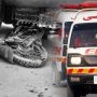 ملیر ہالٹ حادثہ: تیز رفتاری اور تھکن کے شکار ڈرائیور کی غفلت تین زندگیاں لے گئی