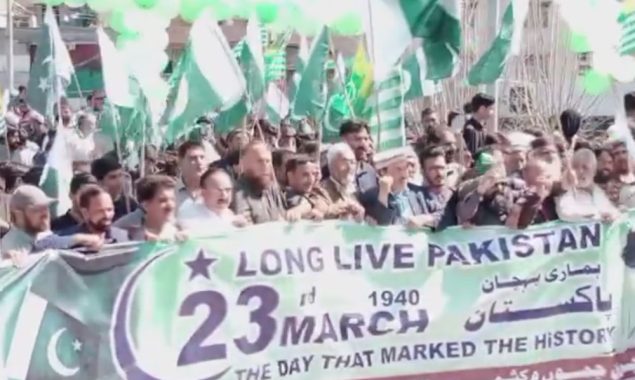 شمالی وزیرستان اور آزاد کشمیر میں یوم پاکستان کی پروقار تقریبات، شہداء کو خراج عقیدت