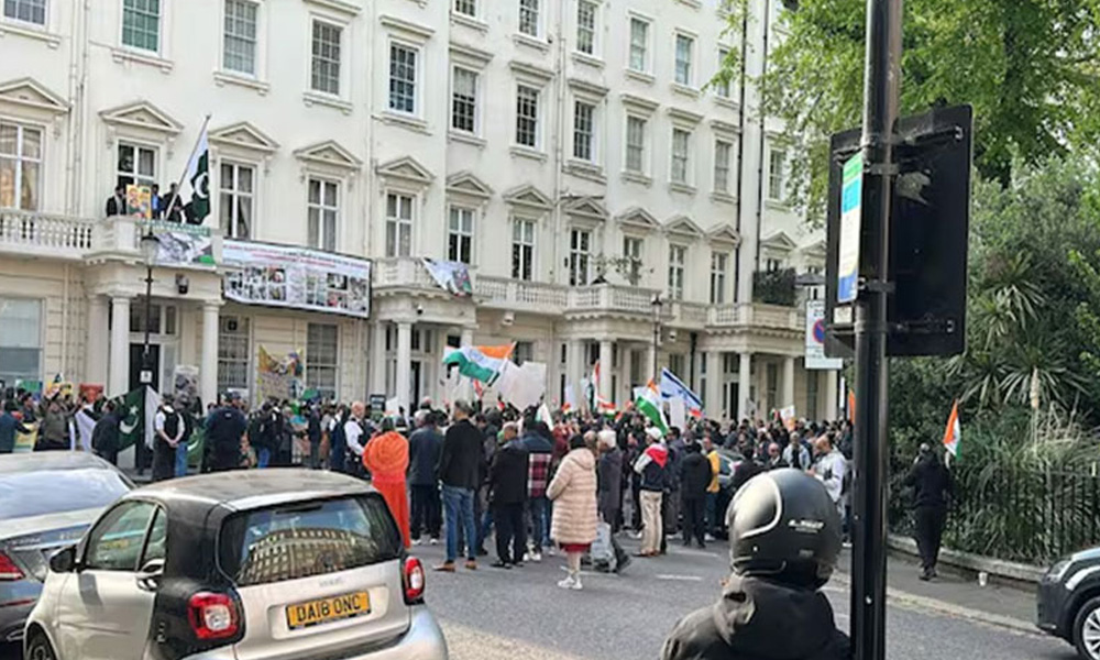 سفارتی دہشت گردی بے نقاب: پاکستانی ہائی کمیشن پر حملہ کرنے والا بھارتی شہری نکلا