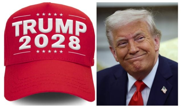 ٹرمپ کا 2028 صدارتی انتخاب لڑنے کا اشارہ، "ٹرمپ 2028" مہماتی ہیٹ بھی متعارف