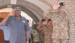 جنرل ساحر شمشاد مرزا سے زمبابوے کی فضائیہ کے سربراہ کی ملاقات