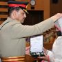جی ایچ کیو میں عسکری اعزازات دینے کی تقریب