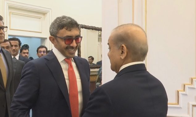 وزیراعظم سے یو اے ای کے نائب وزیراعظم کی اہم ملاقات؛ دوطرفہ تعلقات پر تبادلہ خیال