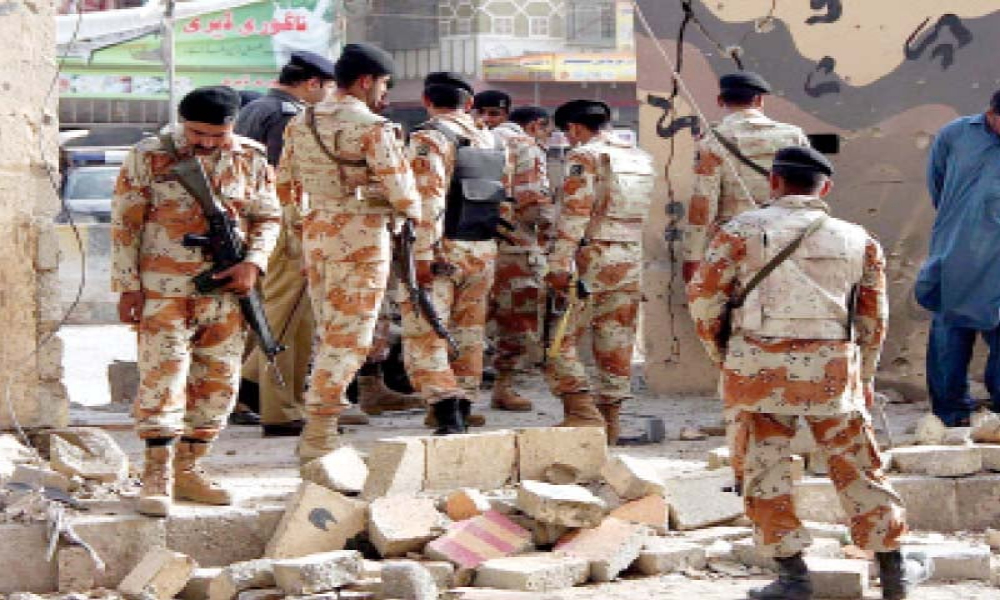 رینجرز چوکی کے قریب دستی بم حملے کا مقدمہ سی ٹی ڈی میں درج