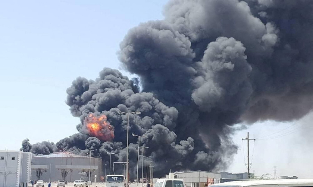 پورٹ سوڈان پر ڈرون حملوں سے شہر میں مکمل بلیک آؤٹ