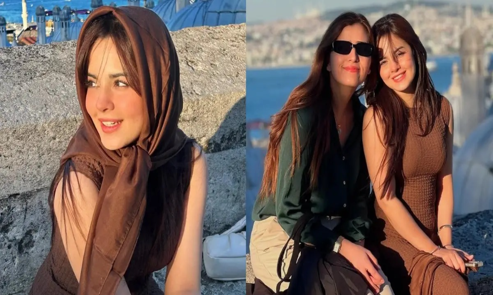 کومل میر کے استنبول میں سیر سپاٹے، تصاویر سوشل میڈیا پر وائرل