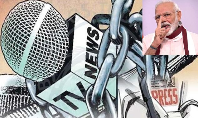 مودی راج میں آزادی صحافت شدید خطرے سے دوچار