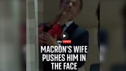 فرانسیسی صدر کو اہلیہ کا تھپڑ، حقیقت کیا ہے؟