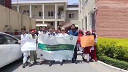 سوات میں سیمینار اور یکجہتی واک؛ اے پی ایس خضدار بس حملے کی مذمت