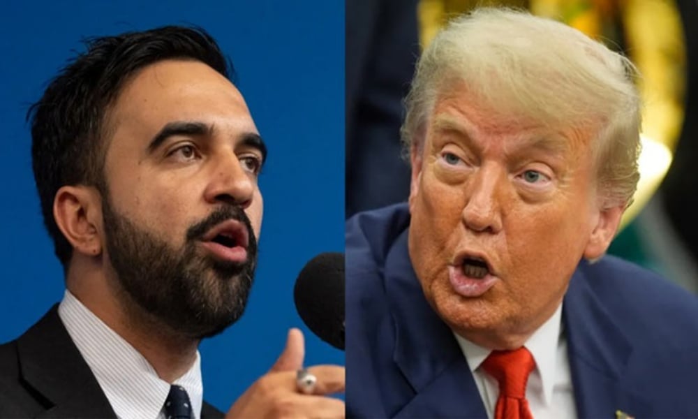 ٹرمپ کی ظہران ممدانی کے میئر بننے پر نیو یارک کو فنڈز نہ دینے کی دھمکی