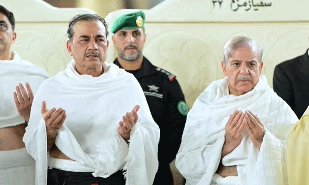 وزیراعظم شہبازشریف اور فیلڈمارشل عاصم منیر نے عمرہ کی سعادت حاصل کرلی