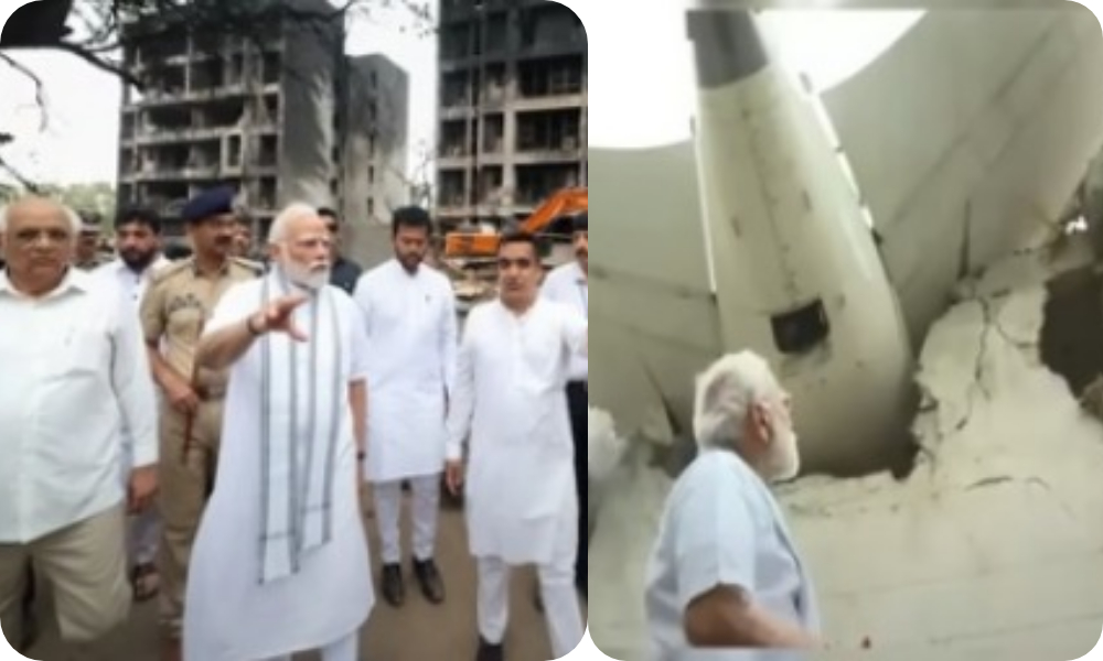 احمد آباد میں فوٹو سیشن پر مودی شدید تنقید کی زد میں آگئے