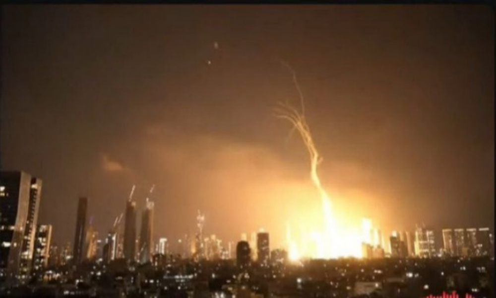 ایران نے تل ابیب کوآگ وخون میں نہلادیا