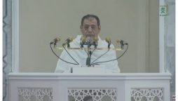 اےاللہ! فلسطین کے بھائیوں کی مددفرما، دشمنوں کوتباہ وبربادکردے، خطبہ حج