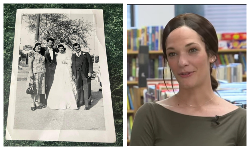 لائبریری نے کتاب میں موجود یادگار تصویر جوڑے کو 72 برس بعد لوٹا دی