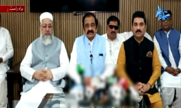 بھارت کی جارحیت کا منہ توڑ جواب دیا، پاکستان آگے بڑھنے کو تیار ہے، رانا ثناء اللہ