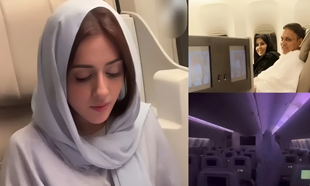 جنت مرزا نے حج پر جانے کیلئے پورا جہاز بک کروایا یا محض اتفاق؟ سچ سامنے آگیا