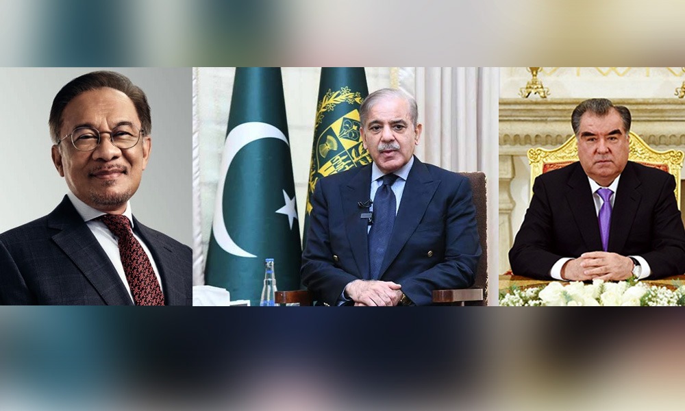 وزیراعظم کے ملائیشیا اور تاجکستان کے رہنماؤں سے ٹیلیفونک رابطے، عید کی مبارکباد