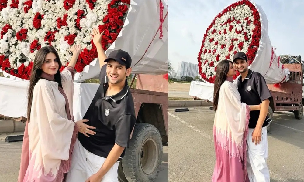 اہلیہ کو بیش قیمت گلدستہ دینا معاذ صفدر کو مہنگا پڑ گیا