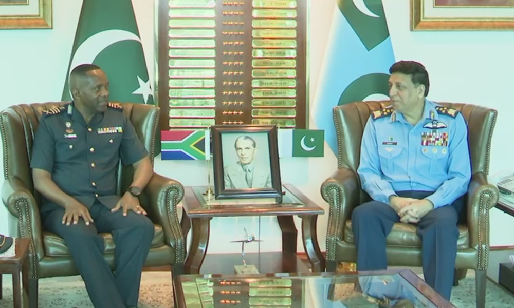 جنوبی افریقی فضائیہ کی تربیتی نظام میں اصلاح کے لیے پاکستان سے تعاون کی درخواست