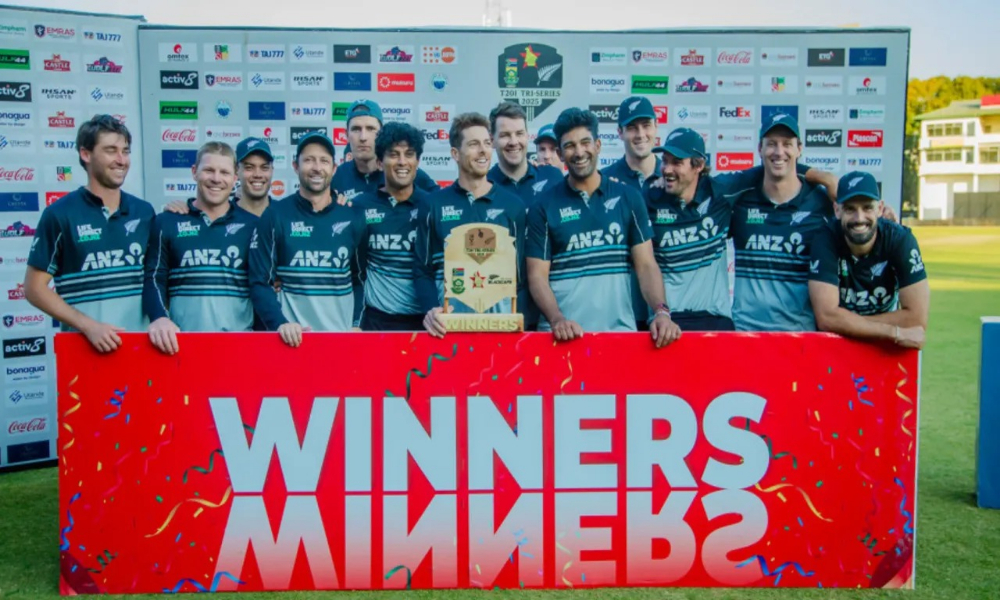 نیوزی لینڈ سنسنی خیز فتح کے ساتھ ٹرائی سیریز جیت گیا، میٹ ہنری ہیرو قرار