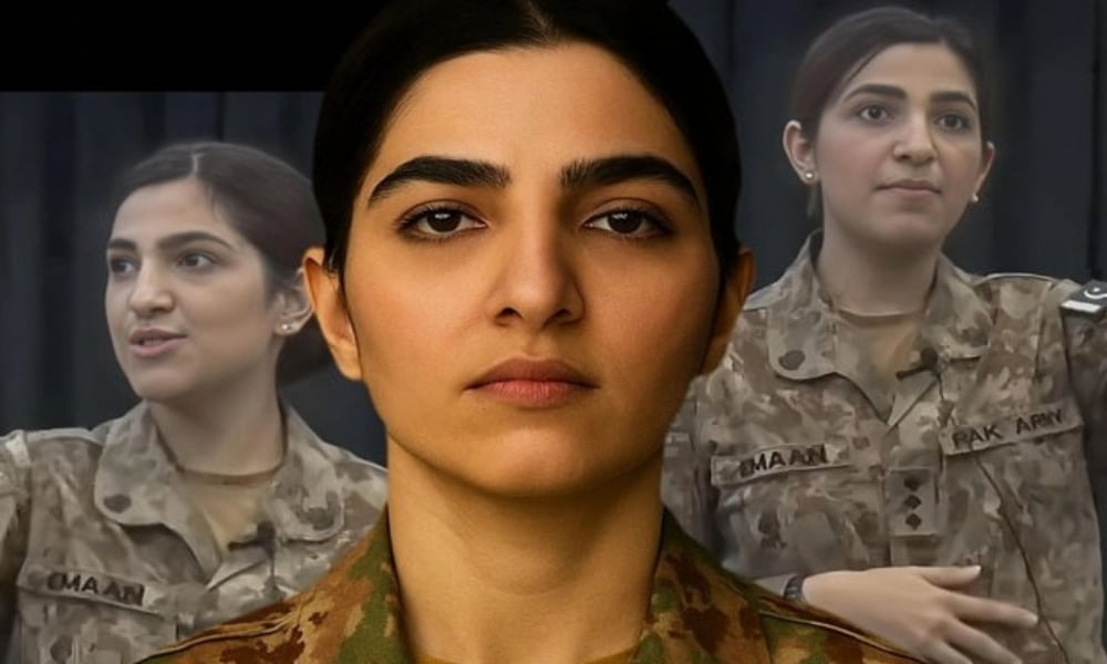 پاک فوج کی کیپٹن ایمان درانی کون ہیں ؟